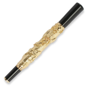 Oriental Dragon Fountain Pen – Antique Metal Calligraphy Pen